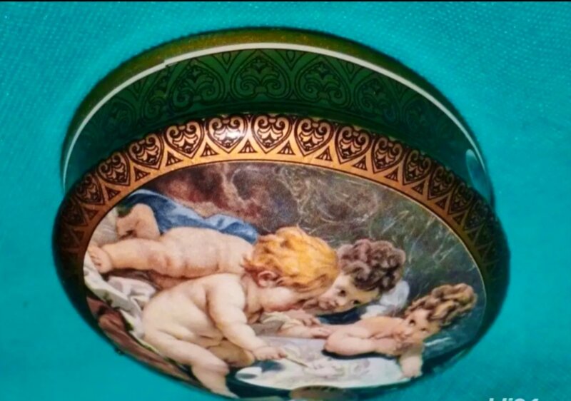 Caseta de bijuterii vintage Capodimonte