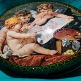 Caseta de bijuterii vintage Capodimonte